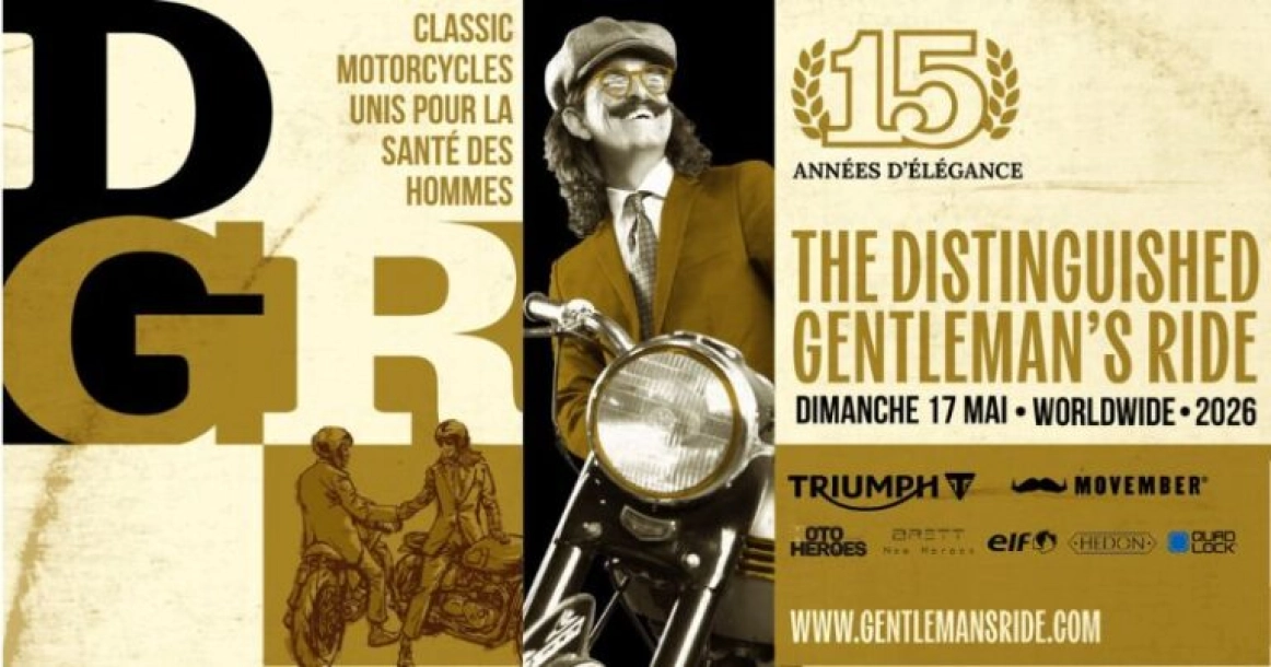 Triumph Le Mans - The Distinguished Gentleman's Ride Le Mans 2026