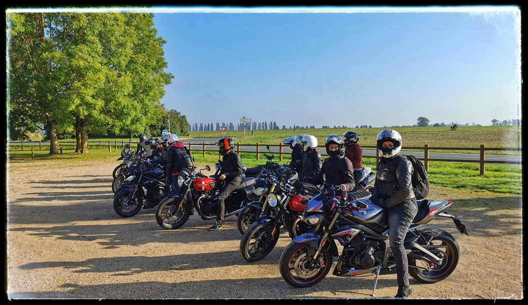 Balade de l'été - Triumph Montlhéry !