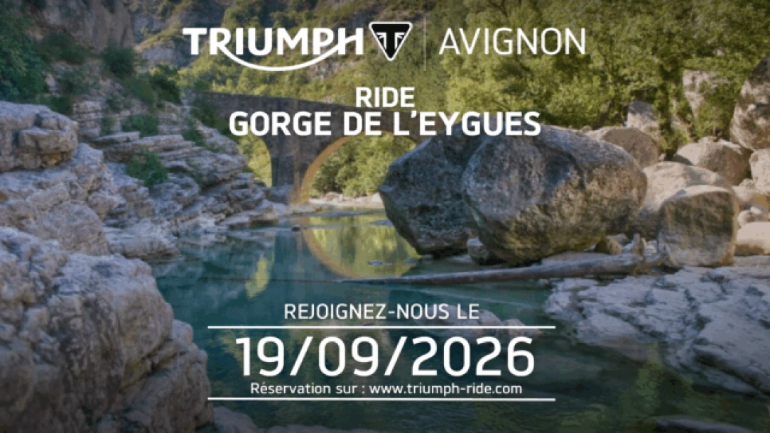 Triumph Avignon - Gorges de l'Eygues - 19/09/2026