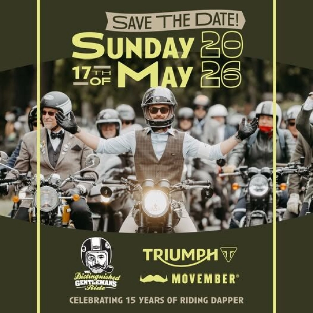 Triumph Le Mans - The Distinguished Gentleman's Ride Le Mans 2026