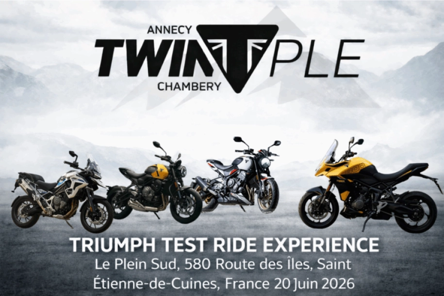 TRIUMPH TEST RIDE EXPERIENCE