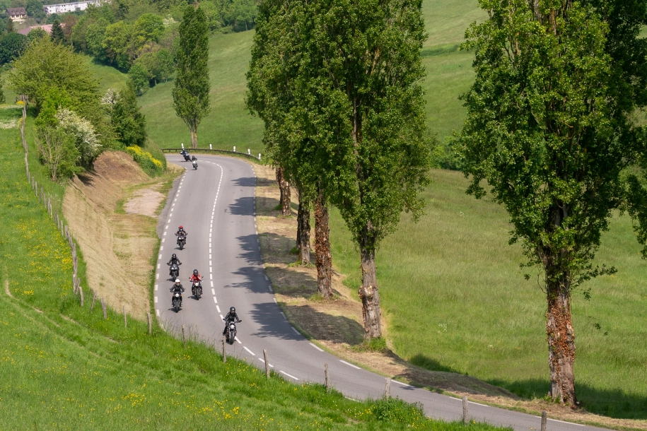 Summer Ride - Triumph Paris Italie