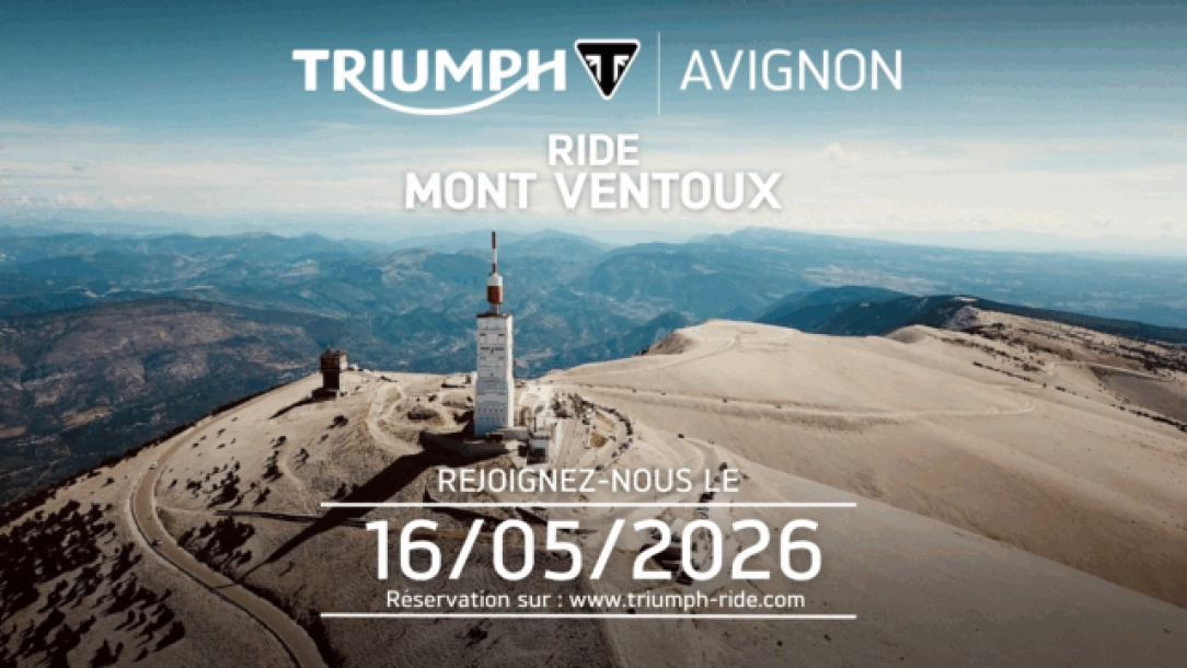 Triumph Avignon - Ride Mont ventoux - 16/05/2026