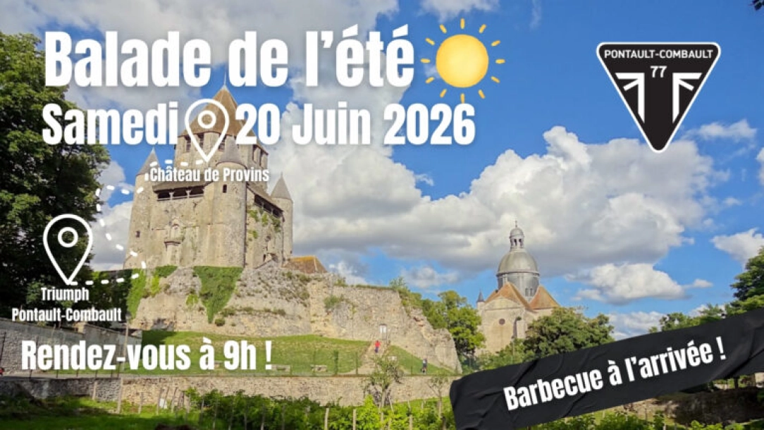 Balade de l'été - Triumph Pontault-Combault