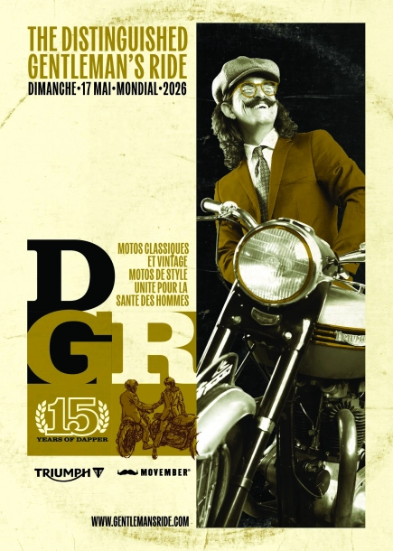 THE DISTINGUISHED GENTLEMAN’S RIDE 2026 SAINT ETIENNE