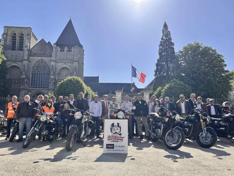 Triumph Le Mans - The Distinguished Gentleman's Ride Le Mans 2026