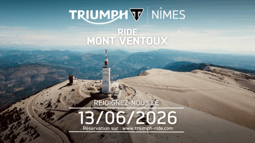 Triumph Nîmes - Ride Mont Ventoux - 13/06/2026