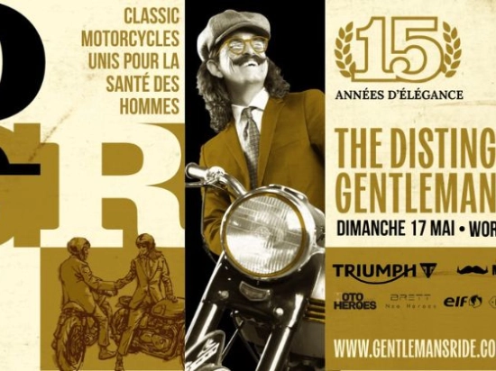 Triumph Sisteron - The Distinguished Gentleman's Ride 2026