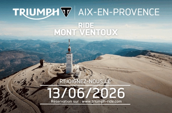 Triumph Aix-en-Provence - Ride Mont Ventoux - 13/06/2026
