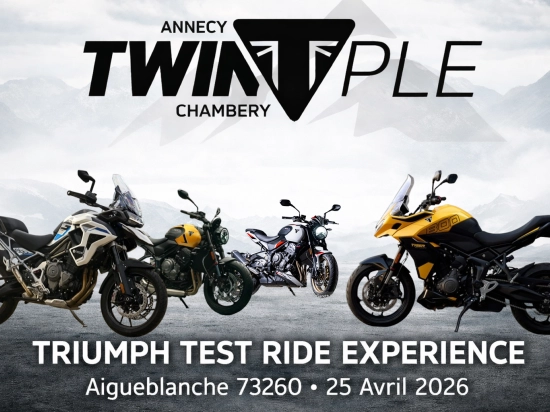 TRIUMPH TEST RIDE EXPERIENCE