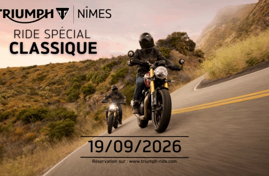 Triumph Nîmes – Ride Spécial Classique – 19/09/26
