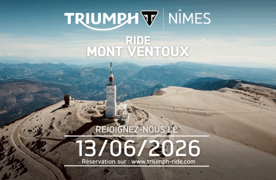Triumph Nîmes - Ride Mont Ventoux - 13/06/2026